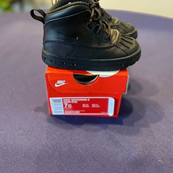 Nike Woodside 2 High (TD) - ACG Black Boot - Picture 4 of 6